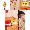 Good Luck Dragon Plush Toy Mascot Doll Red Fortune Dragon Pendant Gift Doll