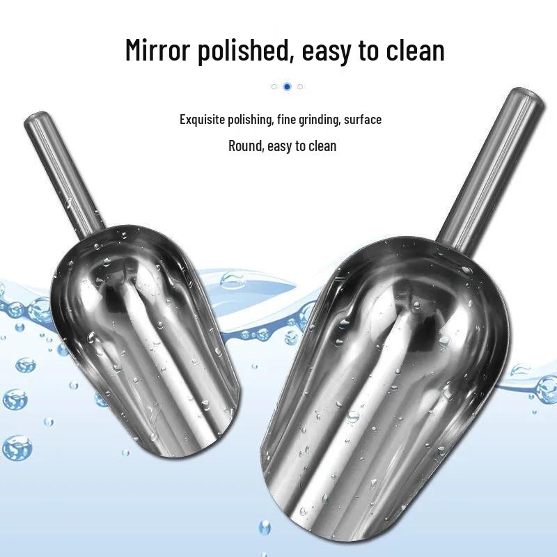 JingJingRS Thickened Stainless Steel Multi-Purpose Scoop