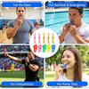 5/16pcs 5cm Plastic Whistles, Random Color HighPitch Durable Referee Sports Whistles for Game Coaching, PE Class YMY