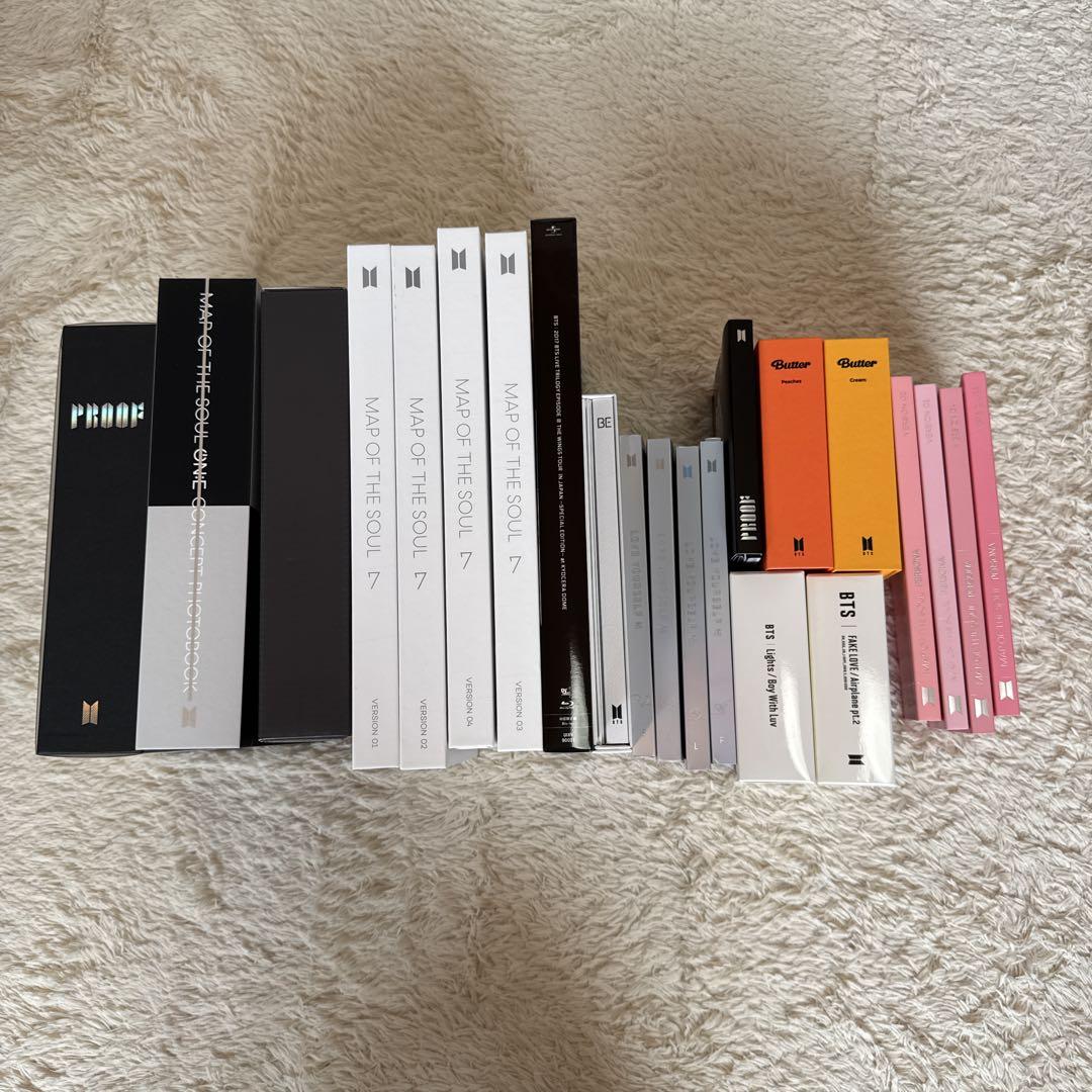 

[USED] BTS DVDs, CDs, and photobooks bundled together - 28 items