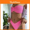 Polyester Bikini Swimsuit For Women With Wavy Design And No Steel Support For Water Sports