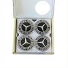 KOUG1 4PCS 75mm Car Floating Wheel Center Hub Caps Cover for Mercedes Benz B/C/E/S Class A Class C200L GLC GLK CLA Accessories.