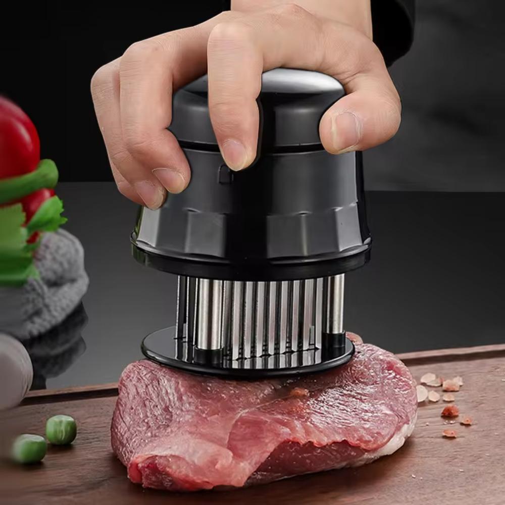 

Нескользящая ручка молоток для мяса с защитным чехлом игла для стейка портативный тендеризатор для мяса свиная отбивная