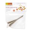 2 Pastry Filling Nozzles - Stainless Steel