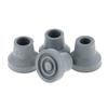 4pcs Cane Tips16mm Anti-skid Rubber Cane Stick Walker Tips End Feet Set,Crutch Ferrules Rubber End Cane Replacement Tips