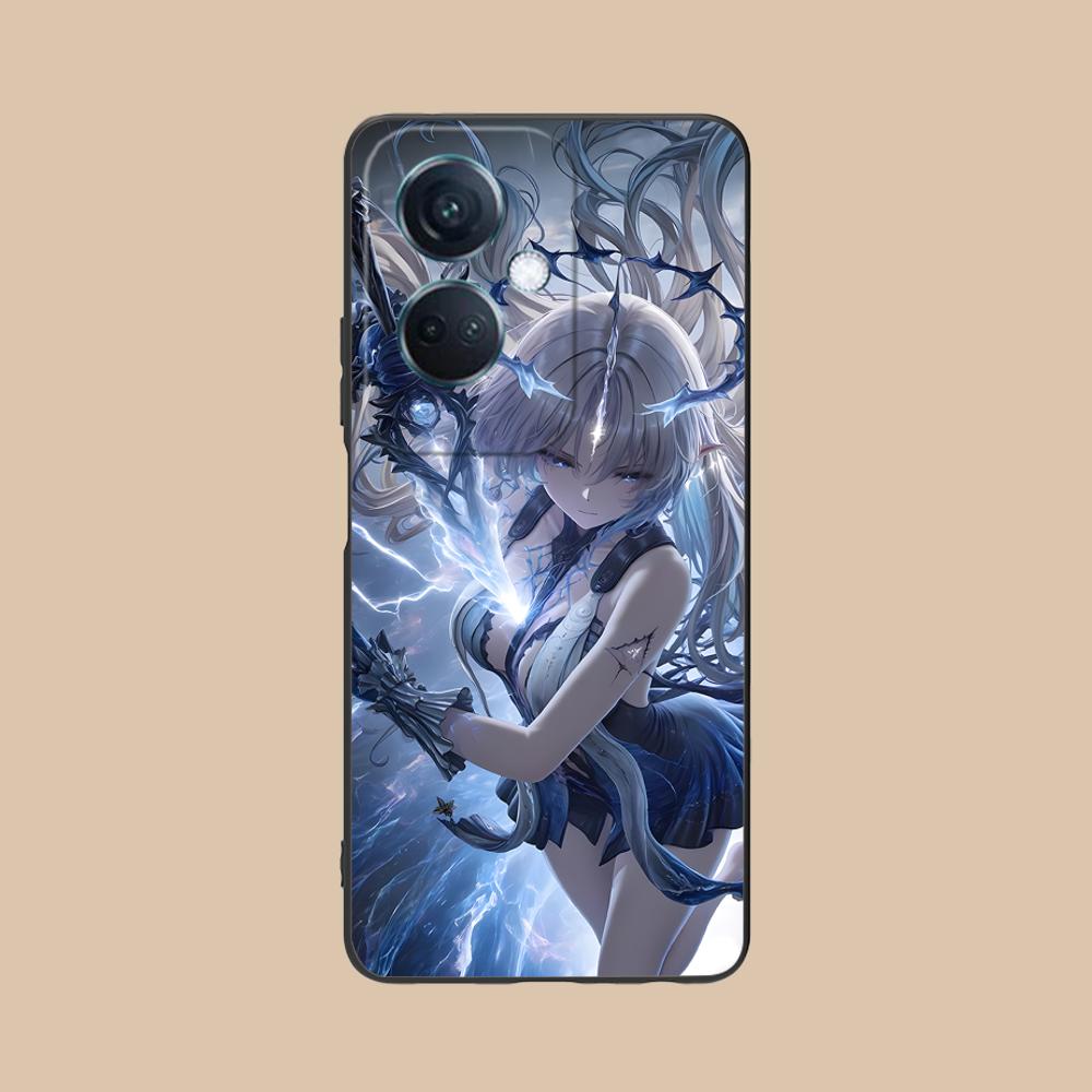 

Wuthering Waves Fleurdelys Phone Case for OPPO Find X9 X8 X7 X6 X5 X3 X2 Plus s Pro Ultra Lite Soft TPU Shockproof Cover OPPO Find X2 Pro