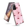 Kirsch Schleife Handyhülle für Samsung A55 A35 A25 A15 A07 A05S A16 A17 A26 A36 A37 A56 A57 Galaxy Note 20 10 A50S A71 A51 A31 A30 A2