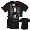 2026 New Heavy Distressed T Shirt Viral Minimal Dual Retro Art Print Street Casual Basic Tees