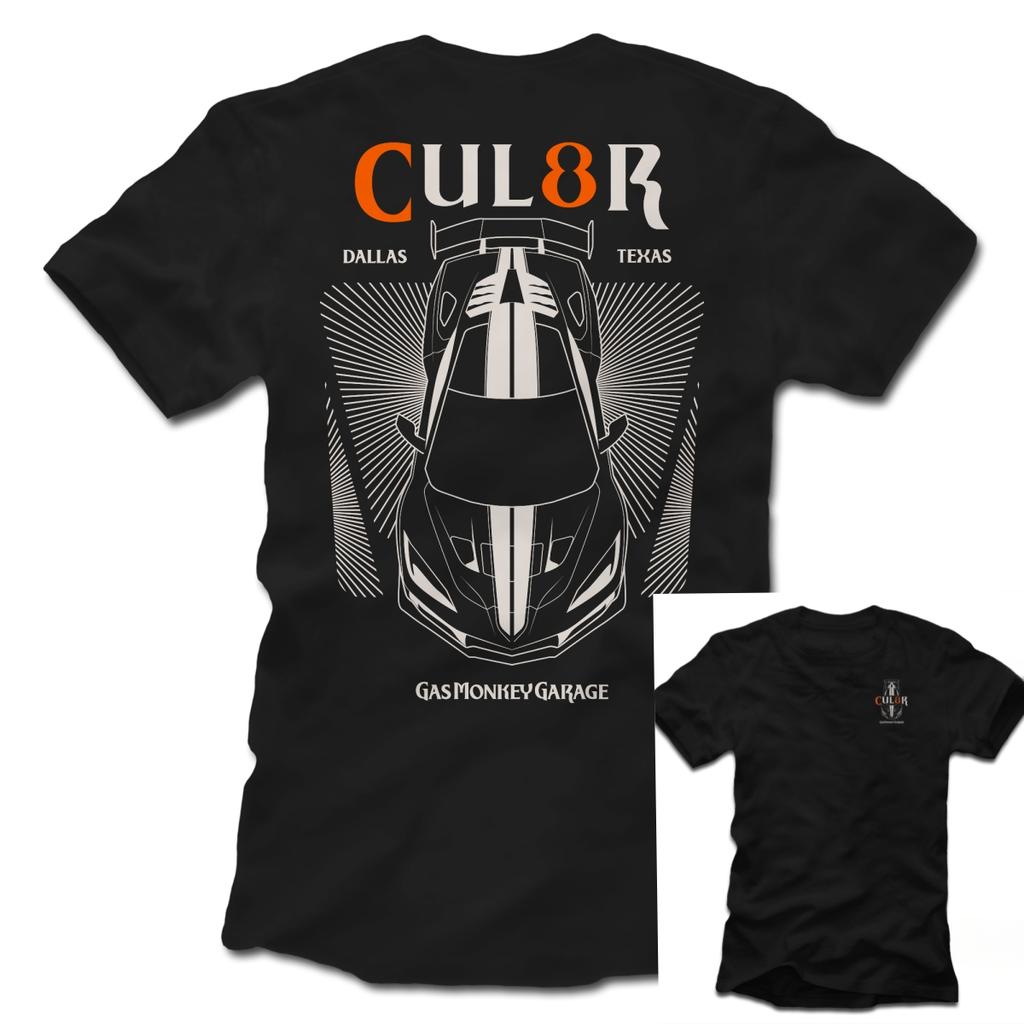 2026 New Heavy Distressed T Shirt Viral Minimal Dual Retro Art Print Street Casual Basic Tees