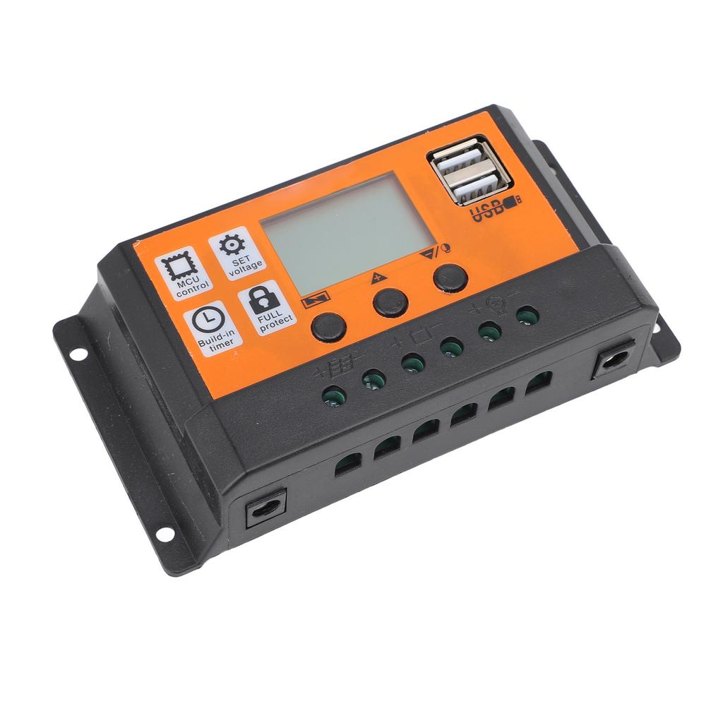 60W Solar Panel Controller Kit Monocrystalline Silicon Solar Panel Charger 12V 24V 100A Controller for RV Car Boat