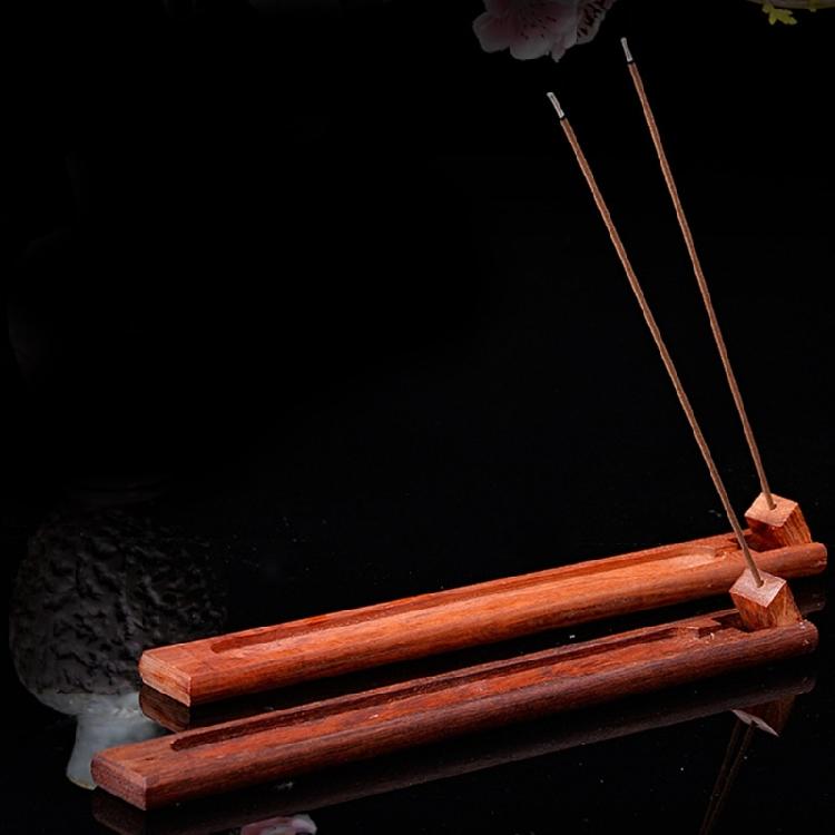 2pcs Wood Incenses Holder With Adjustment Angles Aromatherapies Incenses Holder Great for Office or Home Decoration