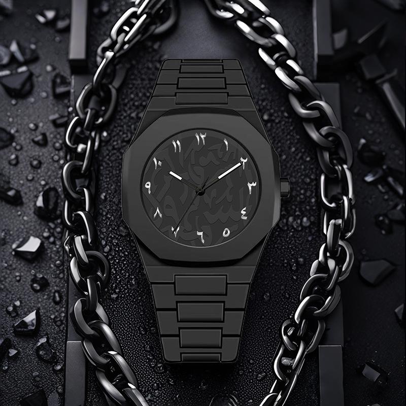 Middle Eastern popular sports watches for men and women dopamine quartz watches niche fashion waterproof stainless steel