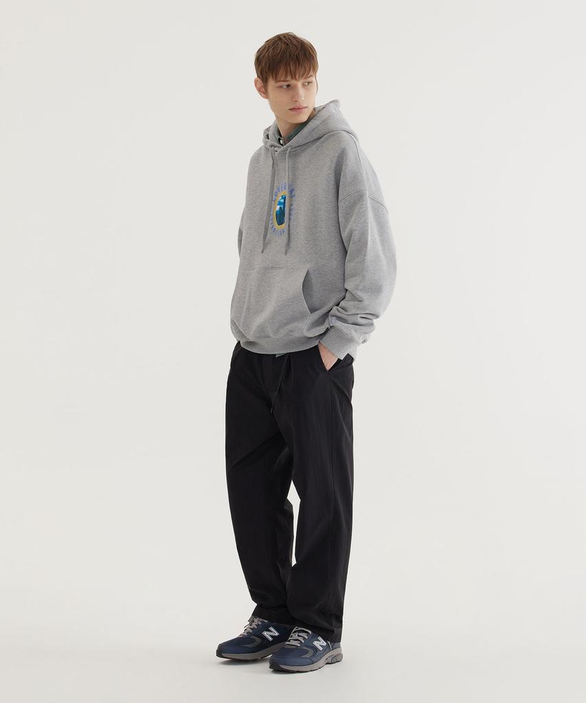 COVERNAT Regular Nylon Easy Pants Black