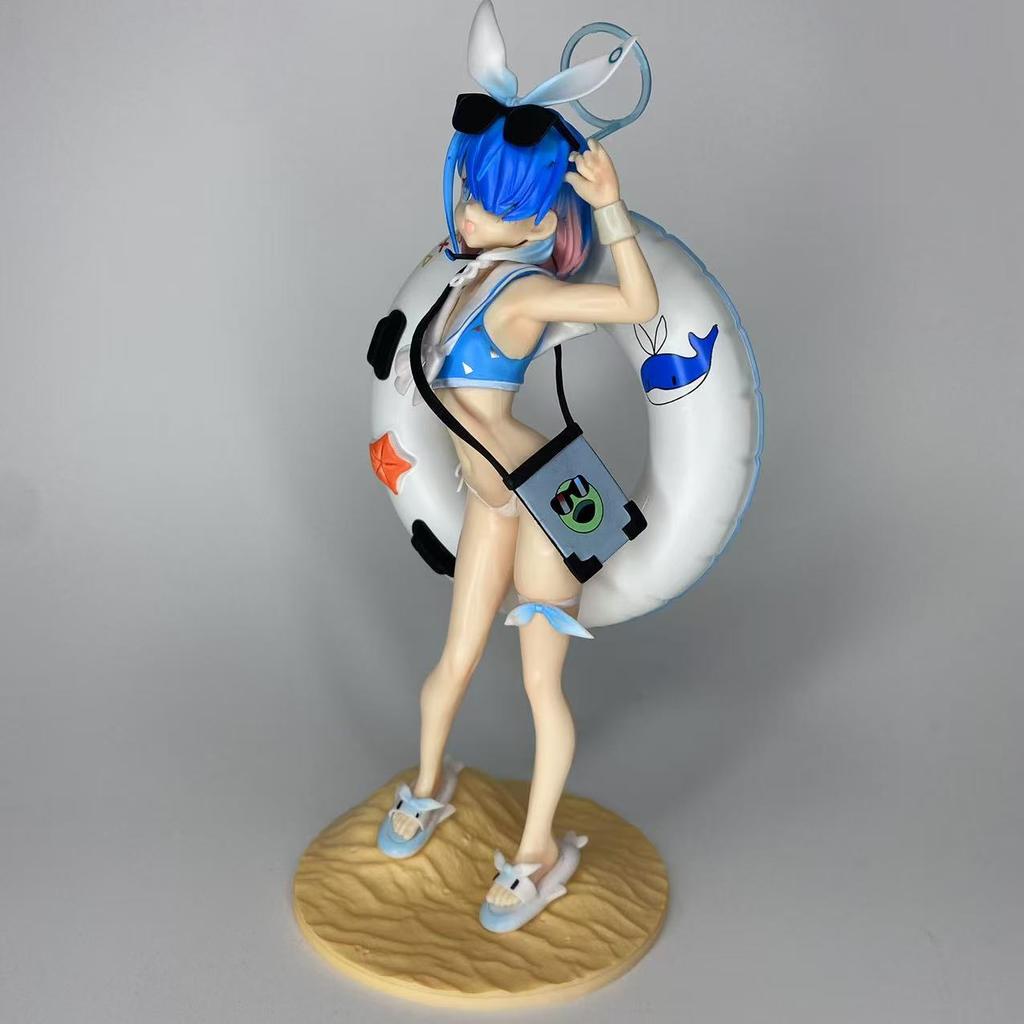 Azur Lane Arona Prana Blue Noah Bunny Girl Cute Figurine Statue Collectible Boxed Gift Desktop Ornament Holiday Gift