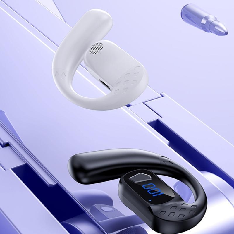 T30 Bluetooth-kompatible Ohrhörer 180° drehbarer Bildschirm Lange Akkulaufzeit Over-Ear-Design für komfortables Tragen