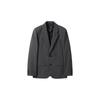 Gray Slim Fit Setup Jacket Cwjam25402gyd