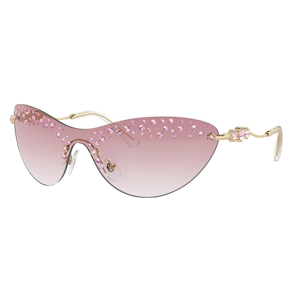 

SwarovSki Sk 7023 40138d 37mm Womens Irregular Sunglasses Pale Gold