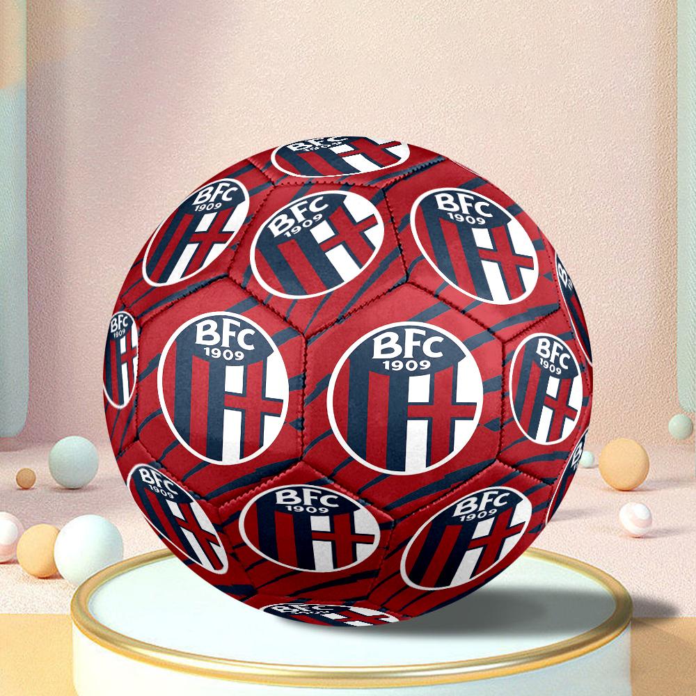 Football Bologna Size 5 Soccer Balls, Anti-Slip, Protective Football, Outdoor Sport, a Unique Gift Suitable for him/her, Birthdays