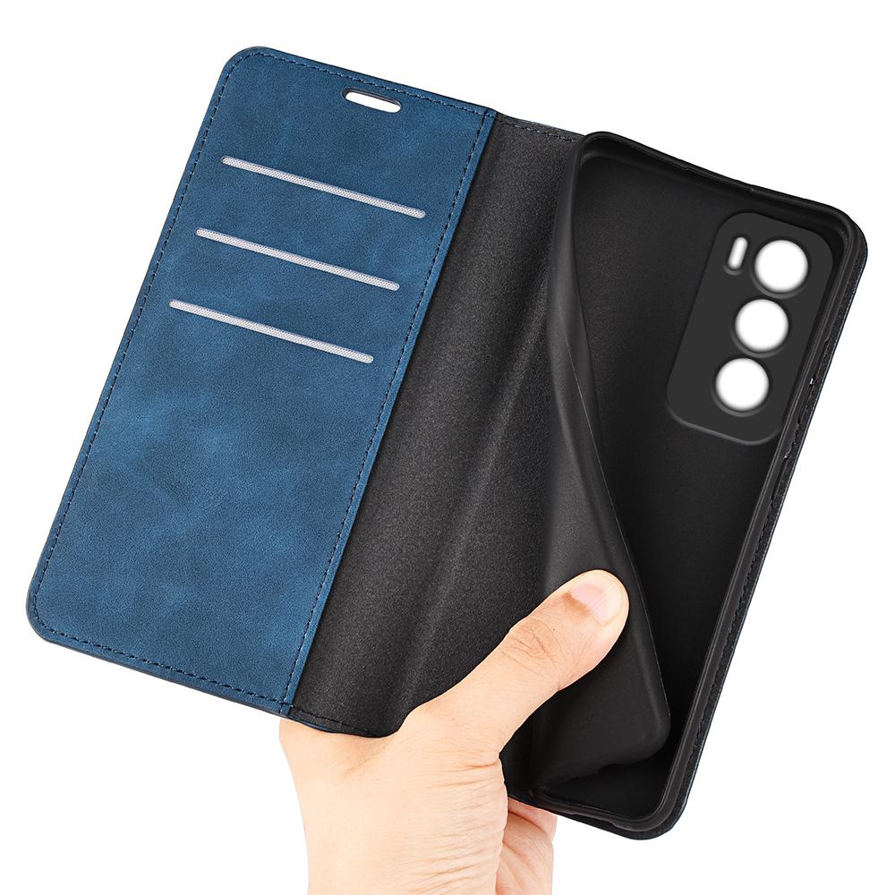 For Oppo Reno12 Pro 5G (Global) Case Skin-Touch Leather Wallet Phone Cover