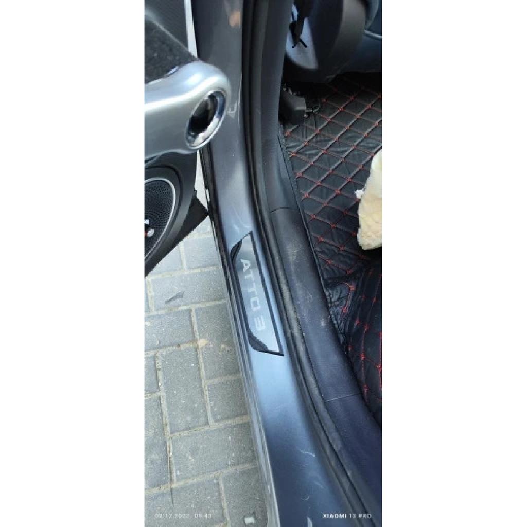 Für BYD Atto 3 2022 2023 2024 Atto 2 2025 2026 Türschwellenabdeckung Schmutzschutz Trittschutz Aufkleber Schutz Pedal Autozubehör