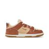 Nike Womens Dunk Low Disrupt 2 'Brown Crocodile' (women's sizes) Mineral Clay / Sail / White Onyx Skateboard Shoes DV1026 215