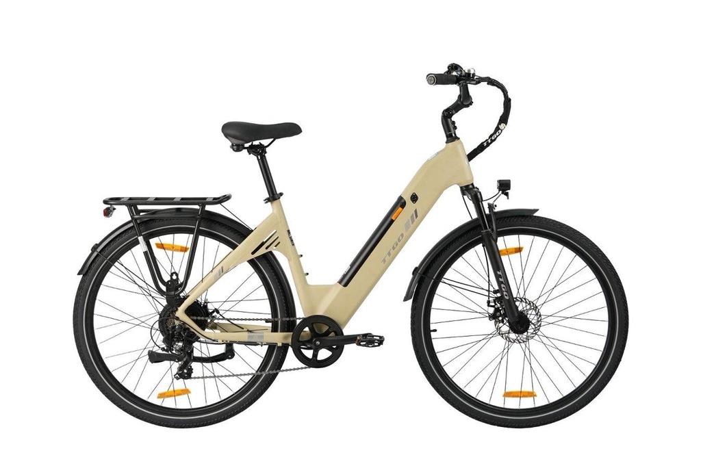 TTGO C3 SE Elektrofahrrad Erwachsene - 250W Hocheffizienter Bürstenloser Motor 36V 18Ah Akku Ideal für Stadtfahrten & Freizeittouren