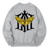 KAN6312 Kmg0042 Northern Moth Fleece-Lined Sweatshirt - Gray