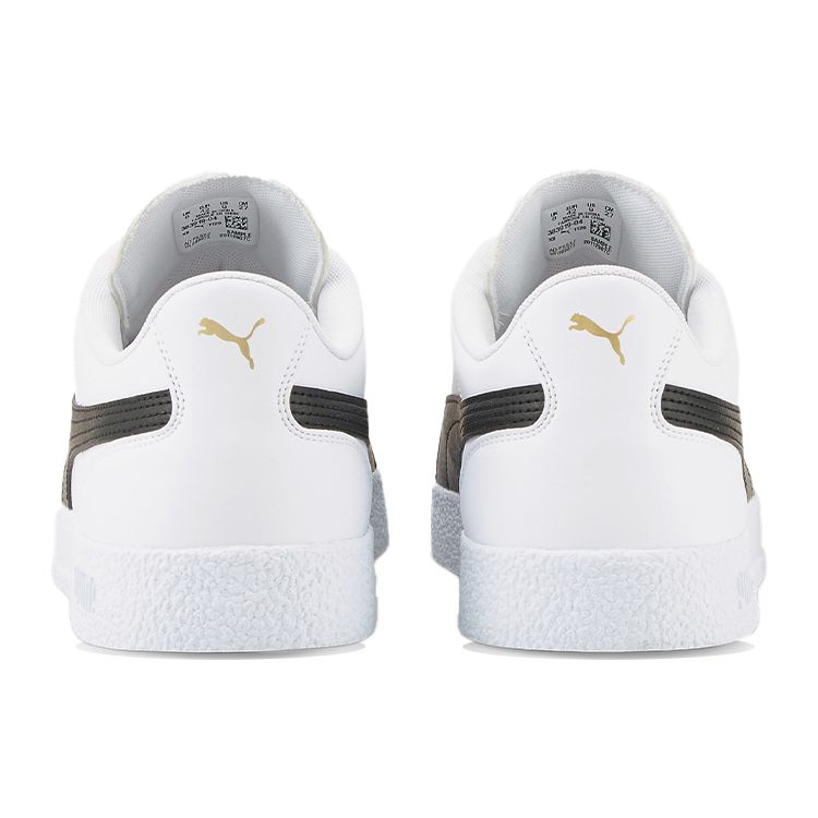 Puma Club Zone Weiß Schwarz Unisex Sneakers Team-Gold 383919-04