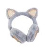 Practical Plush Ear Muffs Nonslip Grip Design Windproof Compact Foldable Ear Warmers For Commuters Traveler
