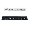 MONJARO letter tail logo for Geely series car modified Monjaro trunk label rear boot decals ABS stickers emblem car accessories