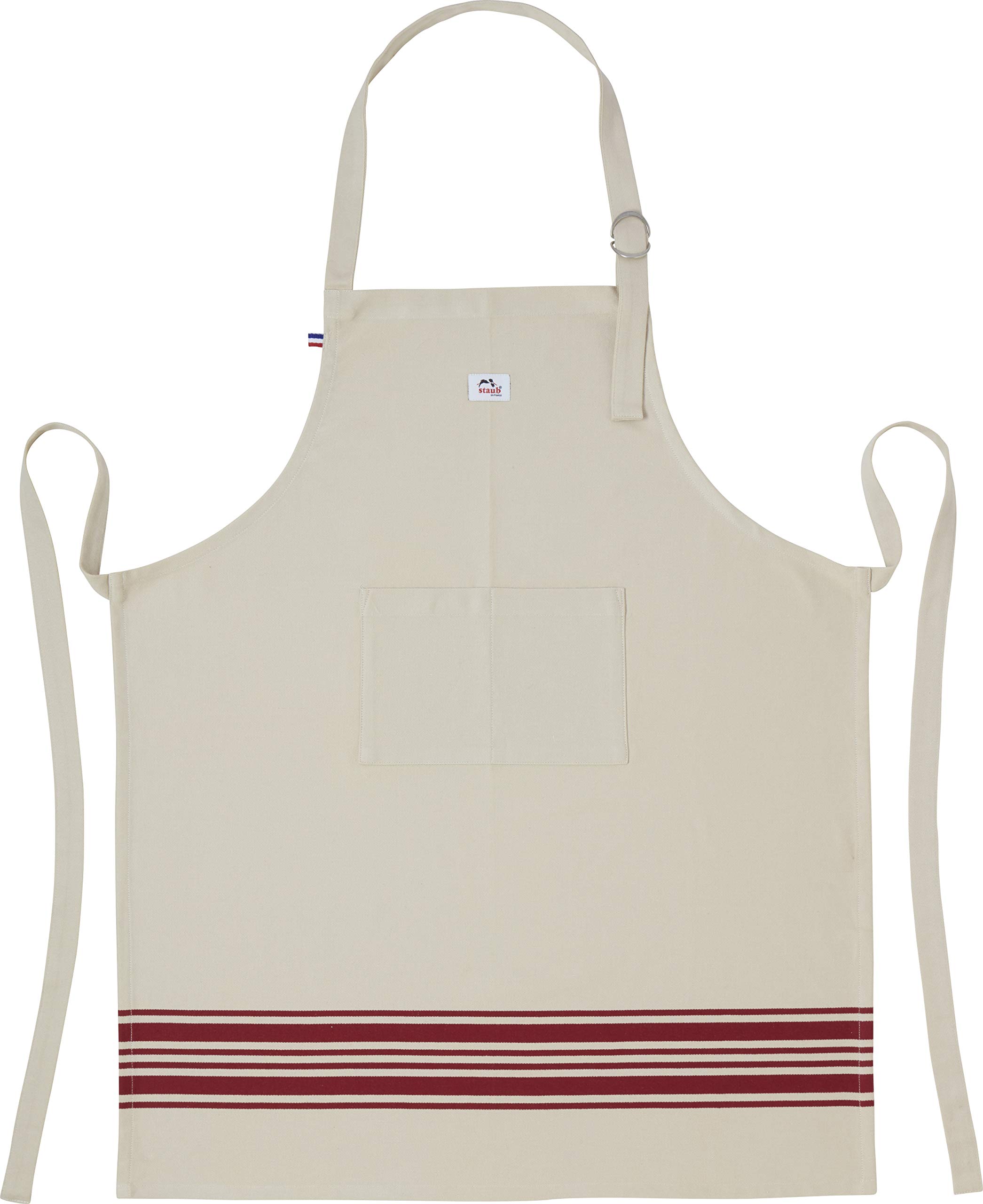 

staub Back String Cotton Japanese Apron Apron Red [Authorized Product] 40501-351 красный