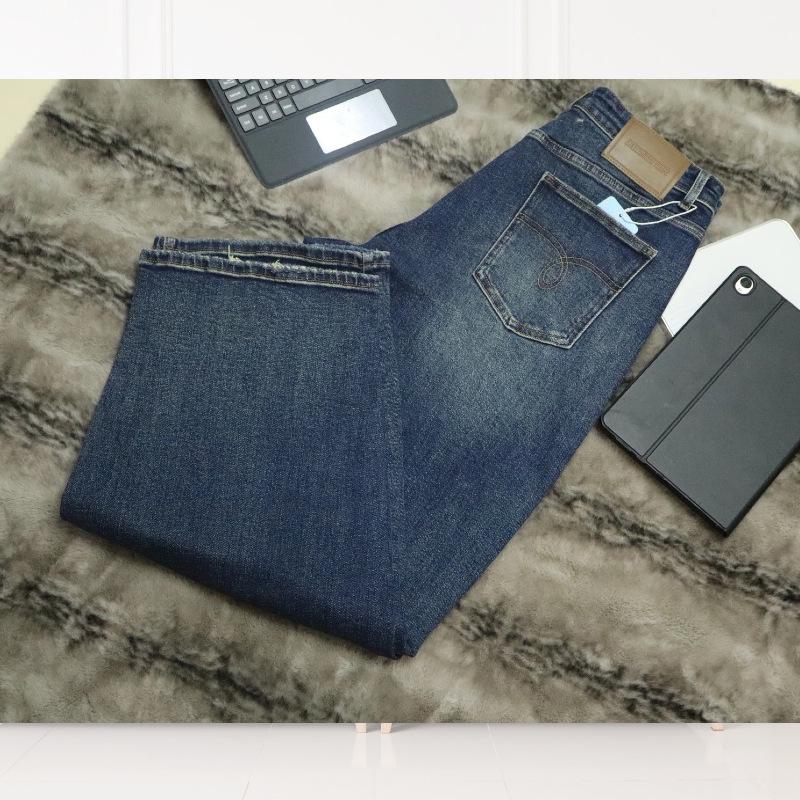 2025 Women's High Waist Loose Wide-Leg Retro Scimitar Jeans, Plus Size Slimming Long Pants for Autumn