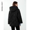 Langzi Retro Diamond Quilted Goose Down Jacket