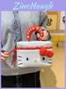 Hello Kitty Trendy Cosmetic Organizer With Durable Pu Material For Women