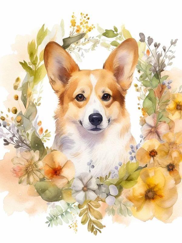 Pittura Diamante Decorativa Fai-da-te con Animaletti Carini e Personalità