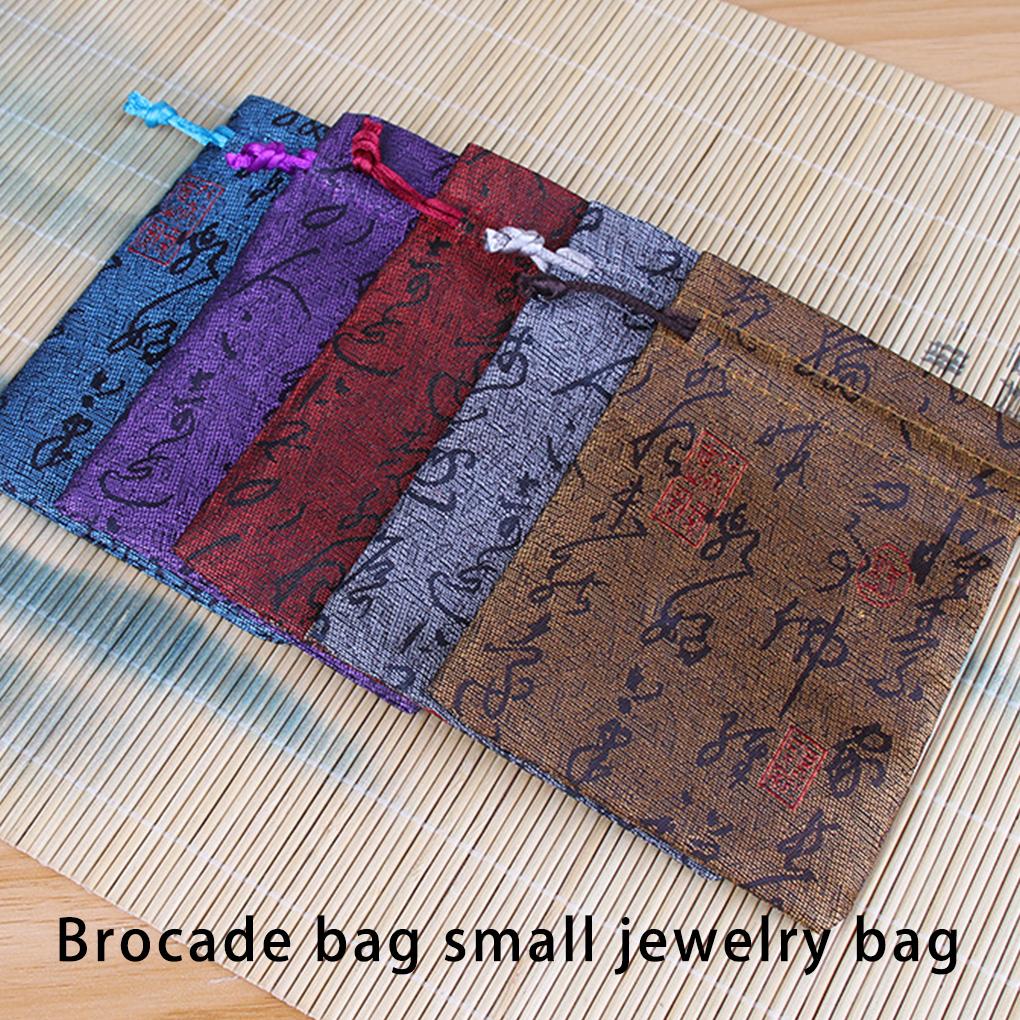 Stickerei Duftsäckchen Segnungen Kordelzug Geschenke Aufbewahrungstasche Büro Wohnzimmer Hängend Fenster Rückansicht Anhänger