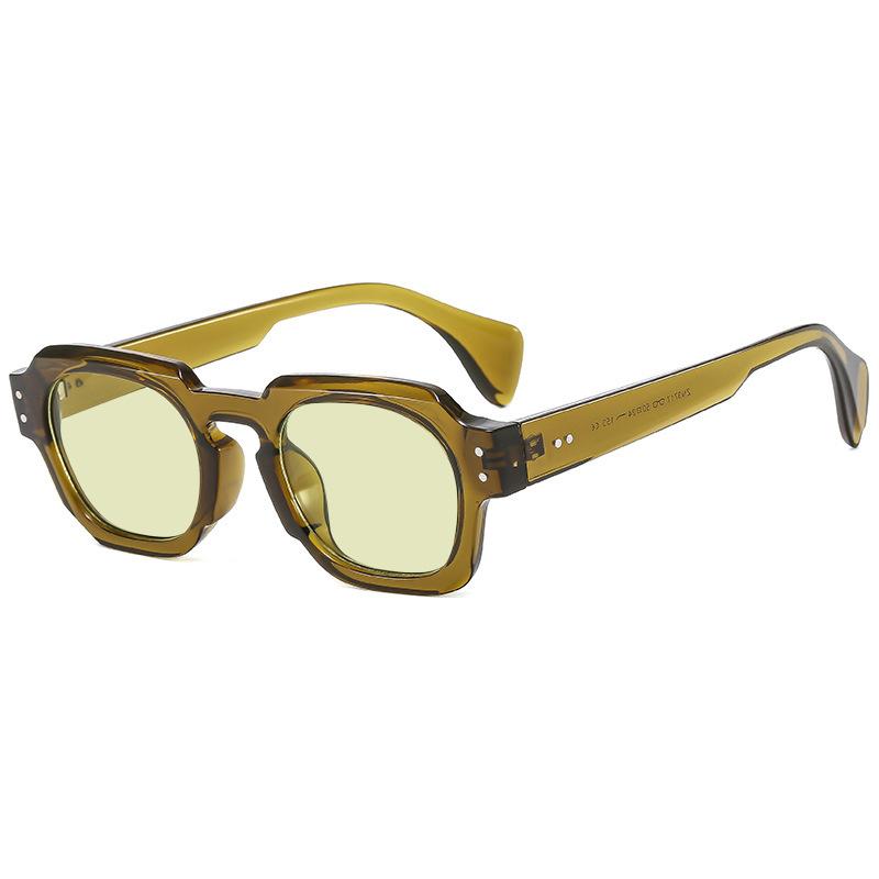 Rice Nail Sunglasses Polygonal Irregular Sunglasses Fashion Sunglasses Ladies Tide