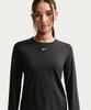 One Classic Dry Fit Long Sleeve Top W - Black:White / Fn2802-013