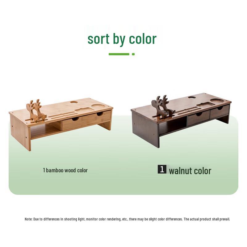 Befon Monitor Riser with Storage