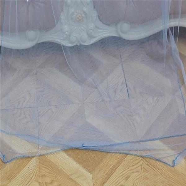 Síťka proti komárům na postel Kupole Baldachýn Princess Lace Síť na postel Závěs Moskytiéra pro montáž na strop Bezplatná instalace Baldachýn postele