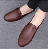 Men's Leather Slip-On Loafers: Backless Mules & Closed-Toe Lazy Driving Sandals