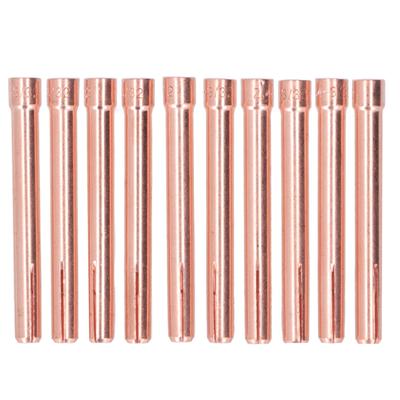 10Pcs TIG Collet Tips 3 32in 10N24 2.4mm Electrode Clip Replacement for WP17 18 26 Welding Torch Series