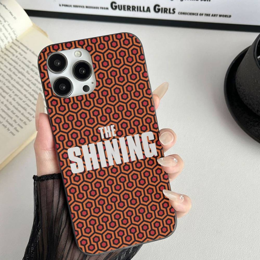

Horror Movie THE SHINING For IPhone 16 15 14 13 12 11 17 Pro Max Plus Wave Corrugated Phone Case Anti Drop Cover iPhone 15 plus