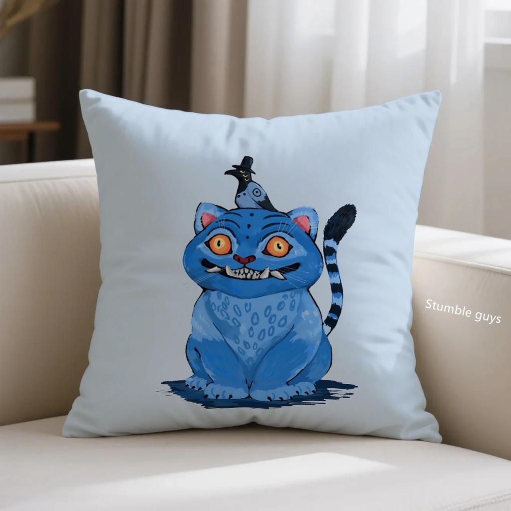 Demon Hunters Kpop Kissenbezug Anime Sofakissenbezug Niedliche Deko für Kpop-Fans Wohnraum