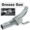 Grease Gun Adapter Hose Kit Gun Lock Grease Coupler Quick Release Lock On Coupling End 1/8” NPT SAE & Metric Zerk Fitting