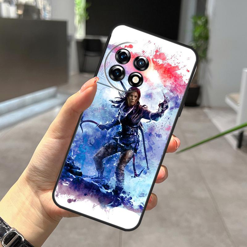 Lara Croft Tomb Raider Case For OnePlus Nord N20 N30 CE 5 3 4 Lite OnePlus 15 13 12 11 10 Pro 10T 13T 13R 15R Cover