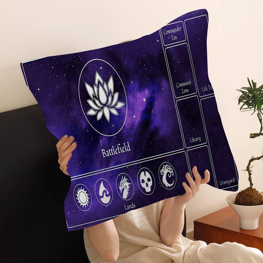 

Gamer M-Magic The Gathering Personalized Pillow Dust Cover Bedroom Kids Party Decoration Pillowcase Birthday Children Gift 30x30 cm