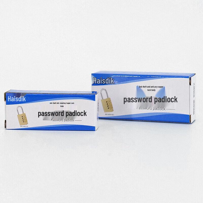 Haise Dick Brass Combination Padlock