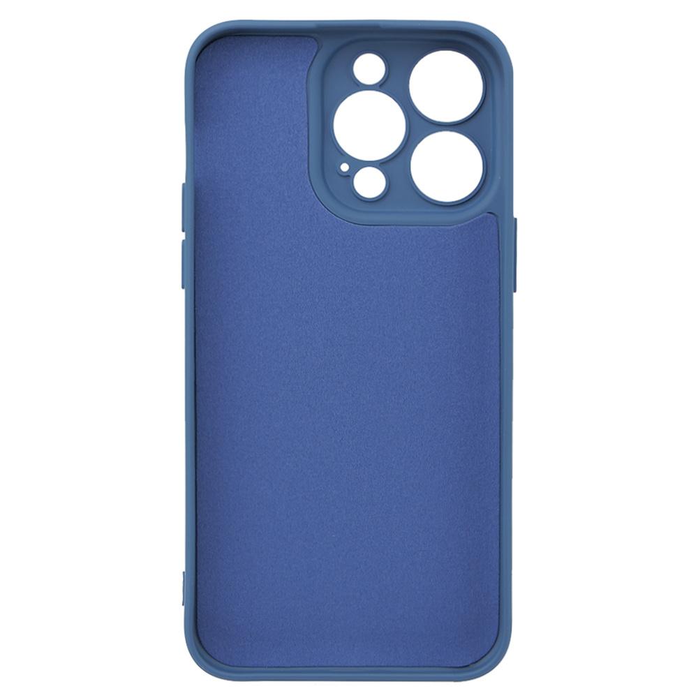 Case for iPhone 15 Pro Max, Silicone Lite, Navy Blue