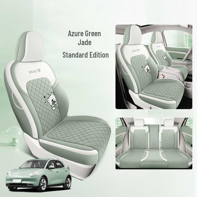 2024 ORA Good Cat All-Season Linen Car Seat Cover Five Seats Full Coverage for ORA Good Cat
